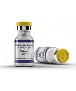 Selank peptide 5mg lyophilised nootropic cognitive research grade HPLC verified PeptideCores