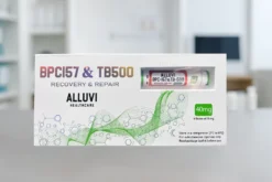 BPC-157 & TB-500 40mg, a research-grade peptide blend developed for laboratory studies involving tissue repair, recovery, angiogenesis, and regenerative research.